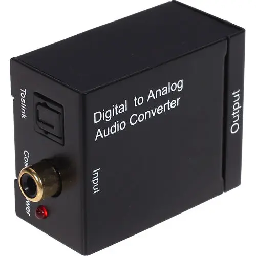 Оптовая продажа оптовая преобразователь цифрового сигнала в аналоговый L/R SPDIF RCA