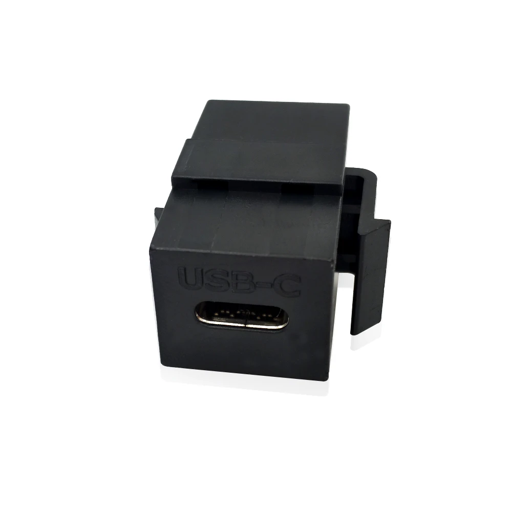 DANSPEED USB-C 3 1 type-C соединитель Keystone вставка мама-мама настенная пластина пустая