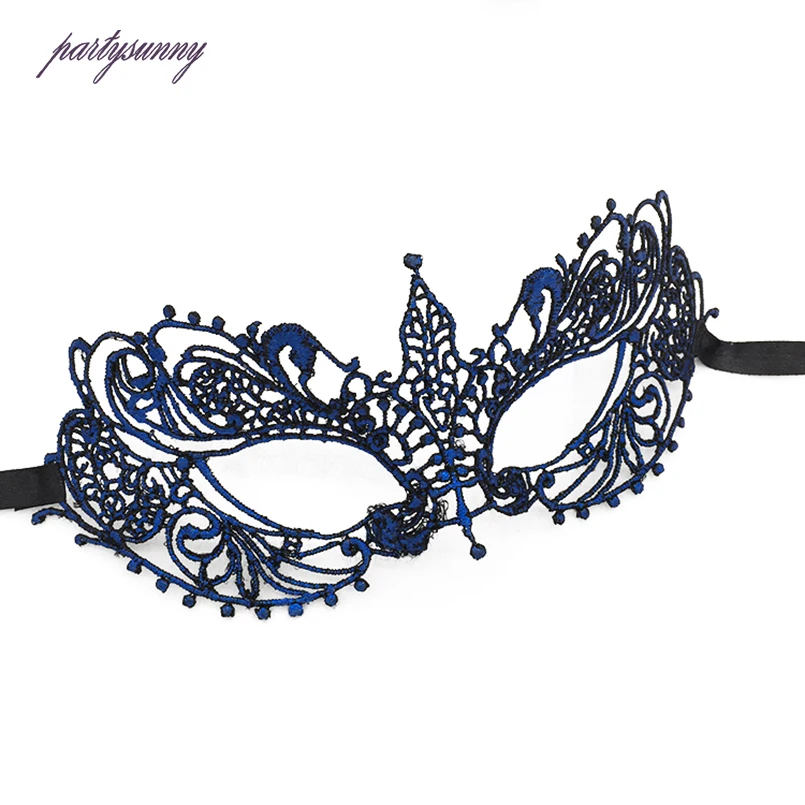 PF Женщины Девушки кружева маски для Маскарад Хеллоуин костюм партии поставки