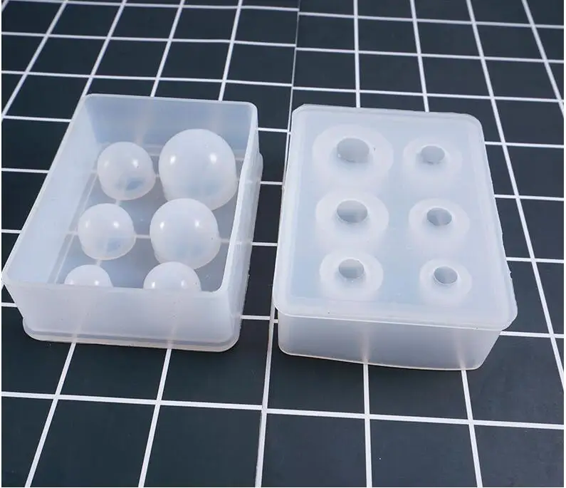 1 шт 16 мм стерео сферическая DIY Смола декоративная Ремесленная форма для изготовления ювелирных изделий Скрапбукинг силиконовая форма эпоксидная смола, форма для ювелирных изделий