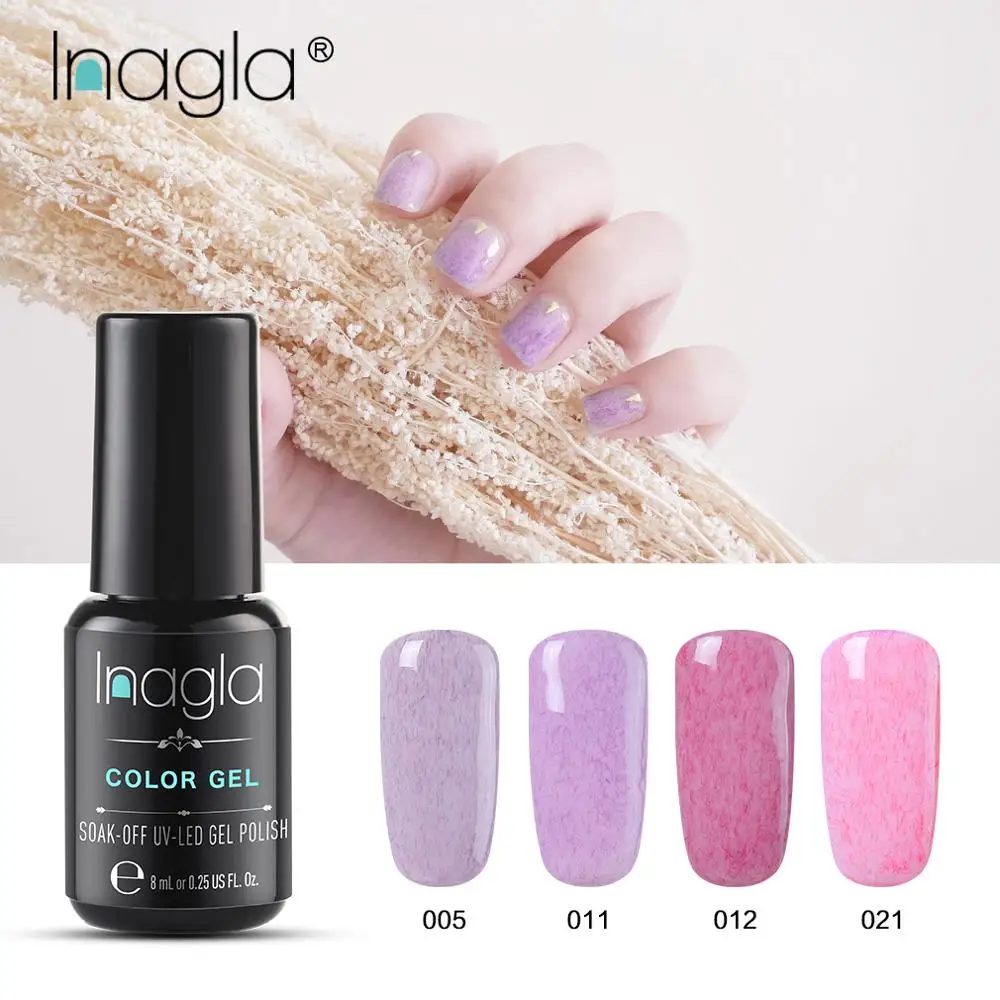 Inagla 8 мл Лак для ногтей Furcoat Soak Off УФ гель Vernis Полупостоянный маникюра|Лак ногтей| |