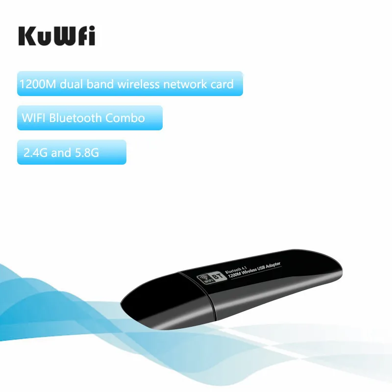 Двухдиапазонная беспроводная сетевая карта 1200 Мбит/с 2 4 ГГц 5 8 Wifi Bluetooth