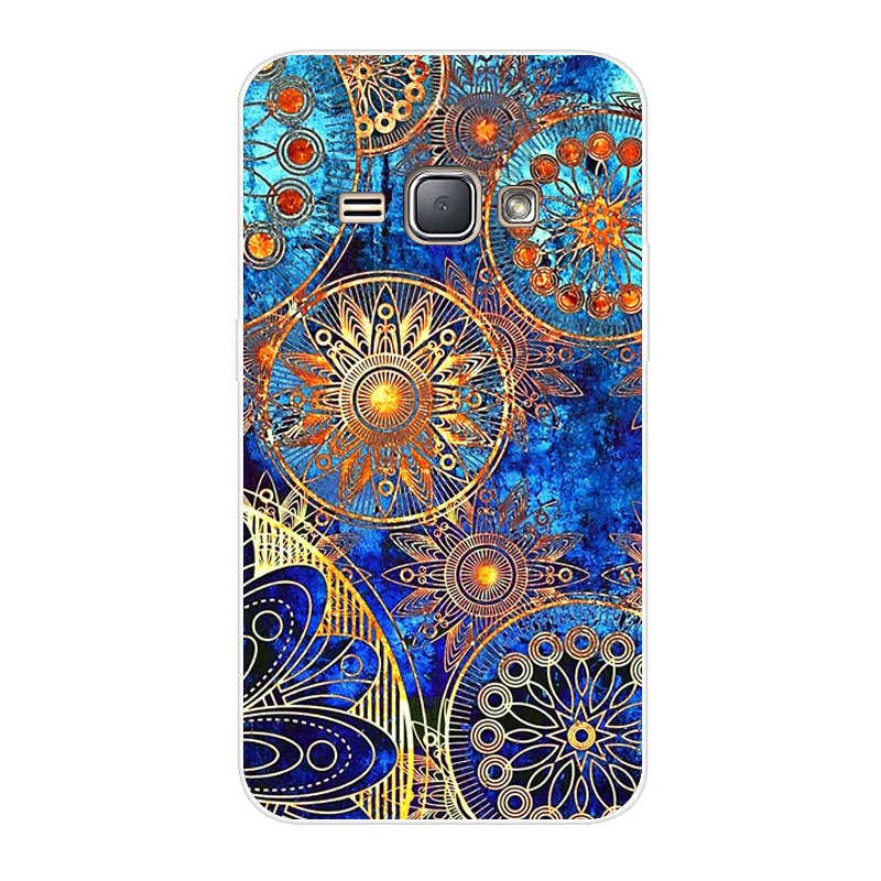 J16 SM-J120F/DS 120 F J 1 Duos чехол для samsung Galaxy J1 SM-J120F 3D печать Мягкий силиконовый чехол SM J120F DS J12016 - Цвет: Прозрачный