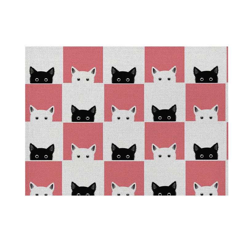 1 шт. кухонная подставка с геометрическим рисунком коврик для обеденного стола