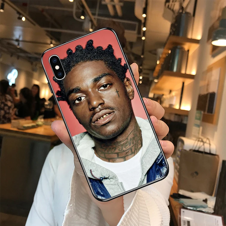 Kodaks черный рэпер Мягкий Силиконовый ТПУ чехол для телефона для iPhone MAX XR XS X10 5 5S 5SE 6 6S 7 8 6Plus 7Plus 8Plus