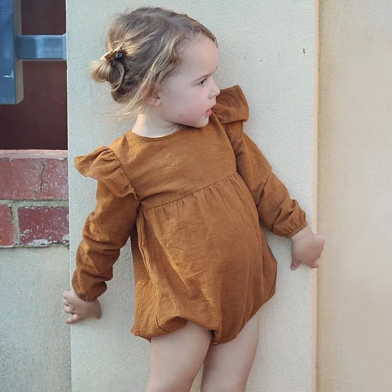 Детский трикотажный комбинезон с длинным рукавом на весну осень|baby clothes|newborn baby