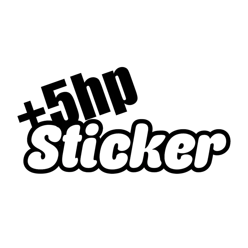 Виниловые наклейки Plus 5hp JDM illest graphic autoX custom classic|sticker vinyl|vinyl decaljdm decal |