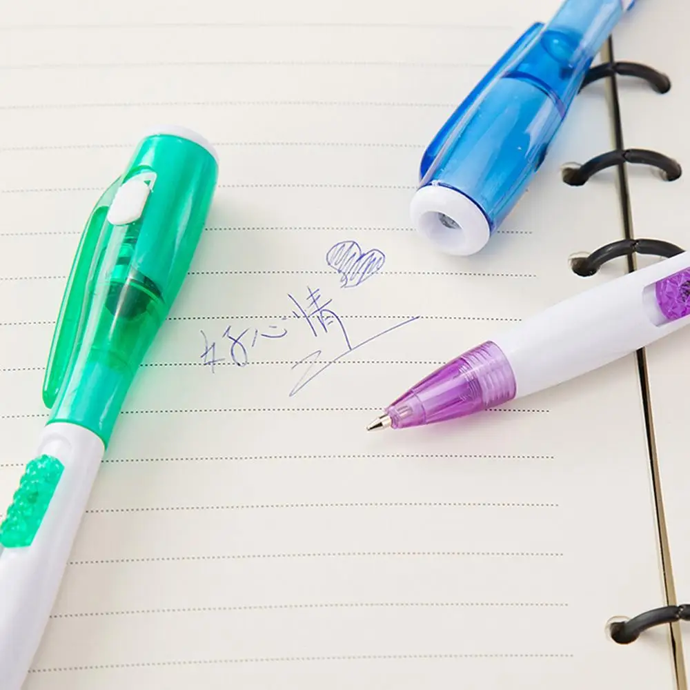 Ручка шариковая 13 см со светодиодной светильник кой 0 5 мм 1 шт.|ball point|ballpoint penball point