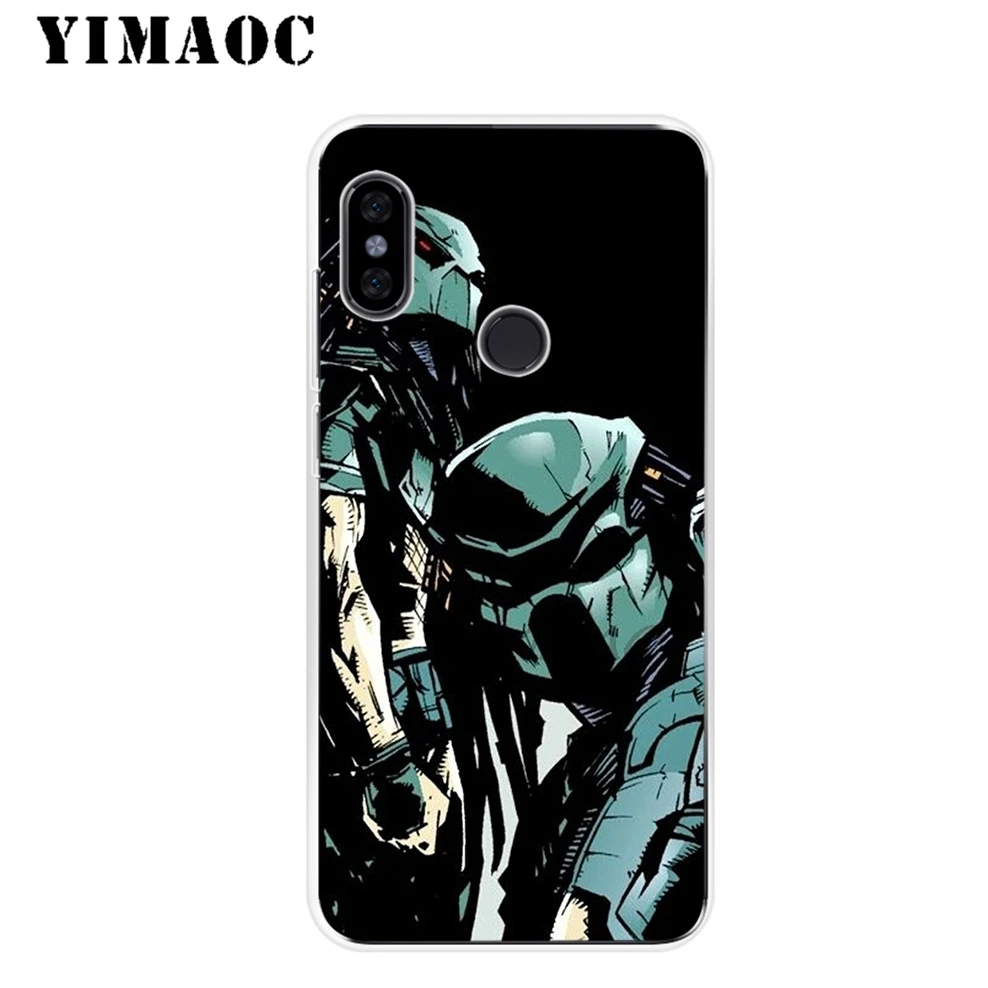 Мягкий силиконовый чехол YIMAOC Xenomorph Aliens predator для Xiaomi Redmi 6 6A 5A 5 S2 Puls Note 8 7 4X4 4A Pro Go |