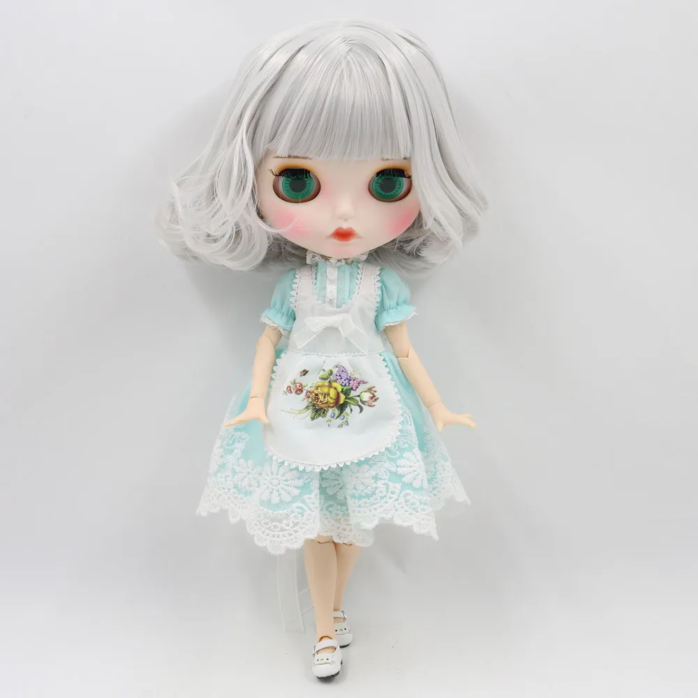 Ледяной DBS Blyth 1/6 bjd куклы 30 см по индивидуальному заказу матовая лицевая сторона с
