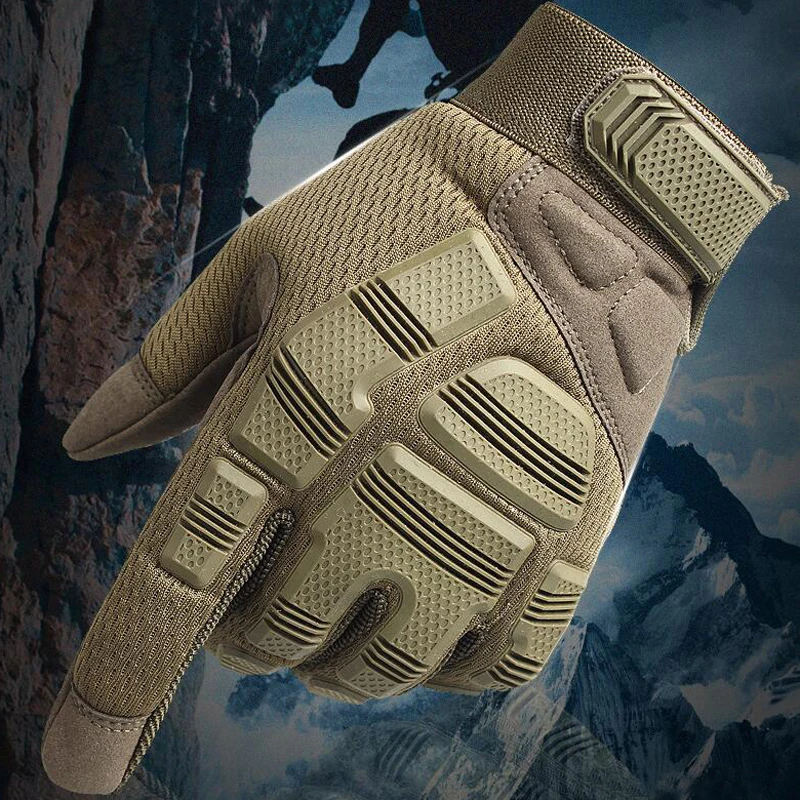 

Outdoor Sport Tactical Gloves Army Paintball Shooting Airsoft Hunting Combat Anti-Skid Full Finger Gloves Men 6 Colors
