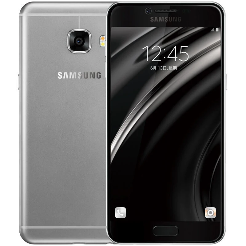 Оригинал Samsung Galaxy C7 C7000 5 7 дюймов 4GB оперативной памяти 64 Гб встроенной RAM 16.0MP LTE 4G Octa