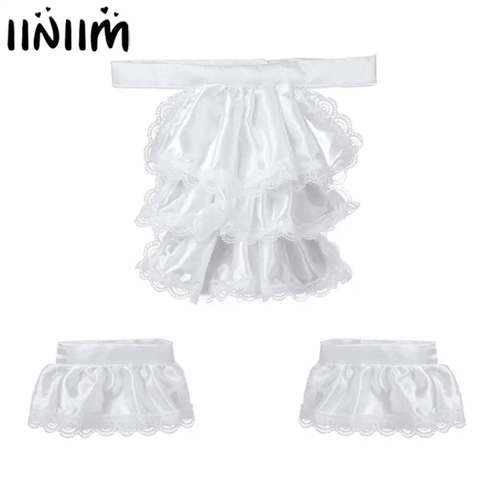 Набор кружевной одежды iiniim в стиле стимпанк вечерние аксессуары для детей и