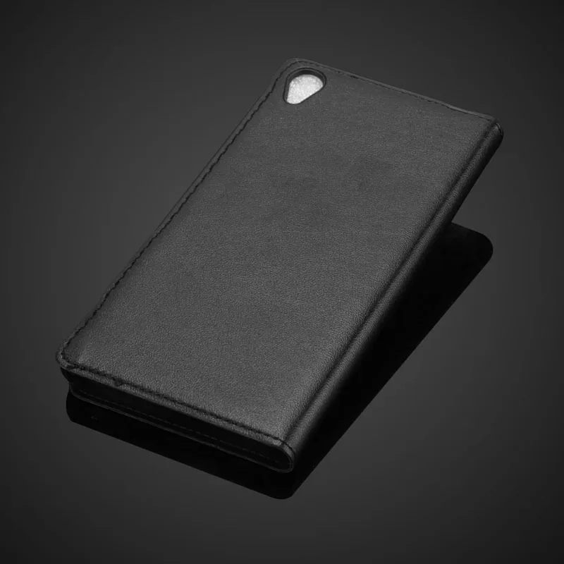 Флип-чехол из искусственной кожи для Sony Xperia Z3 D6603 D6643 D6653 D6616 D6633 с окошками корпусом
