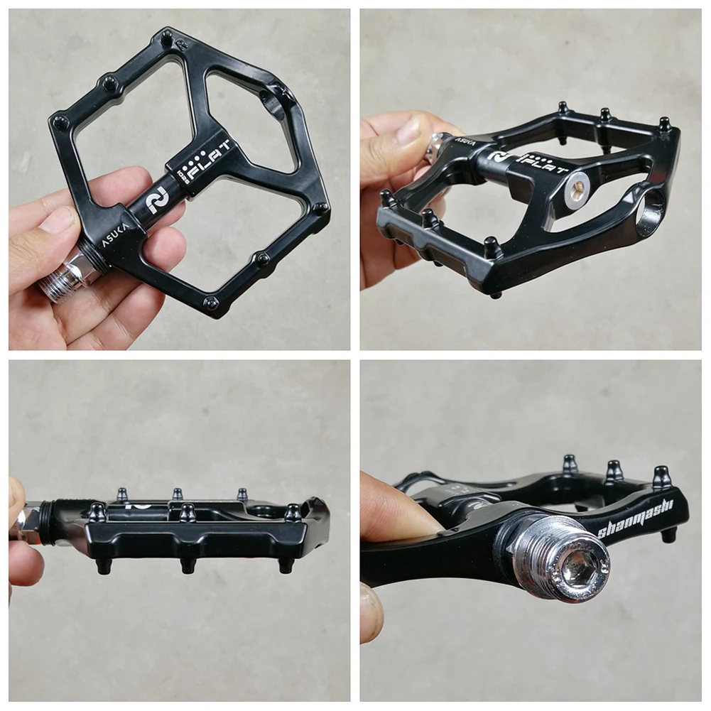 Алюминиевые педали для велосипеда MTB Нескользящая педаль герметичный подшипник