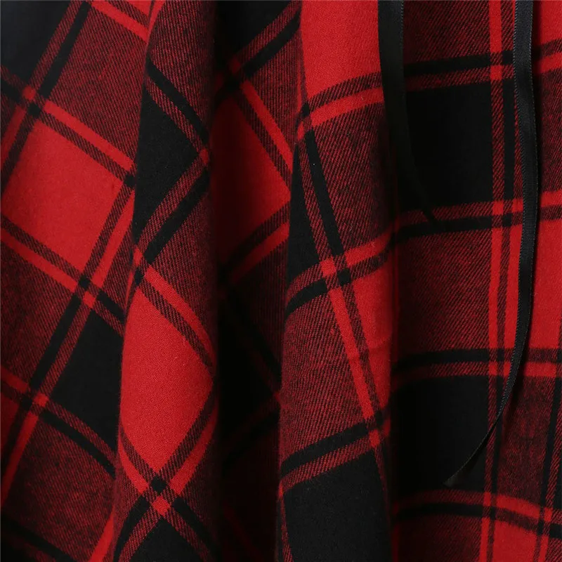 Женское платье без рукавов SAGACE летнее клетчатое с открытыми плечами и