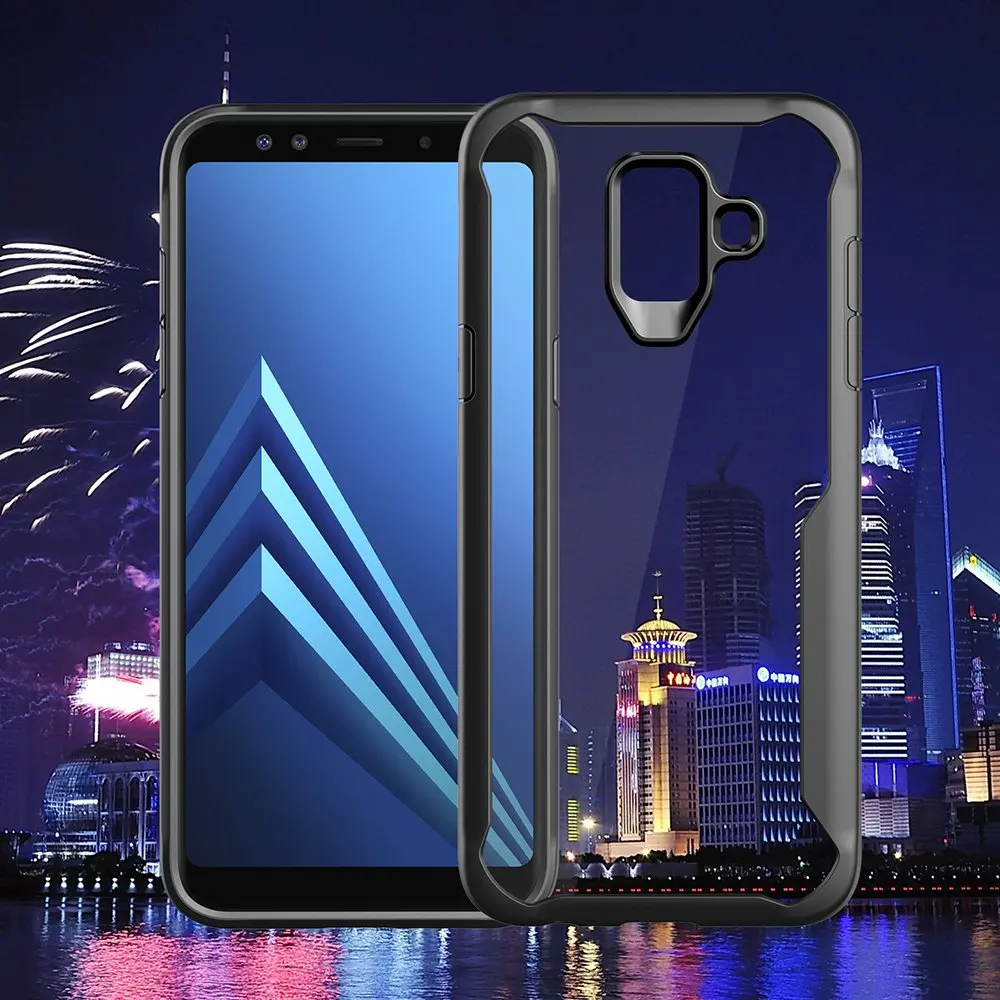 Чехлы для телефонов Samsung A6 2018 чехол Galaxy Plus прозрачная задняя крышка |