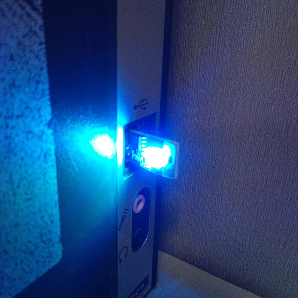 2xдекоративная лампа голосовое сенсорное управление автомобильные USB
