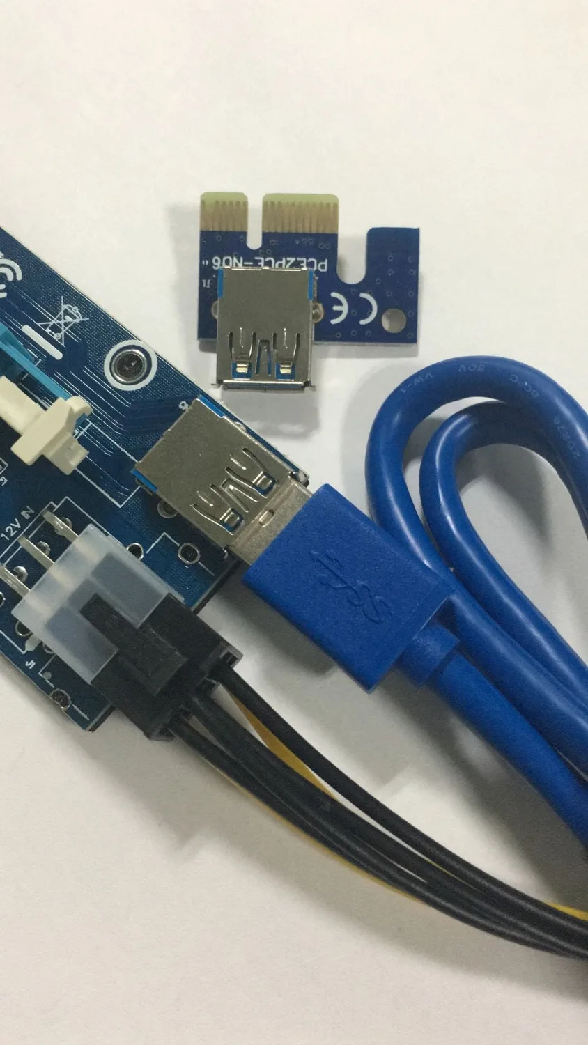 USB- Lapsaipc 20 ./ PCI-E, - PCIE 1X  16X,  3, 0, 6-  ,    BTC, LTC, ETH, Mine, VER006C