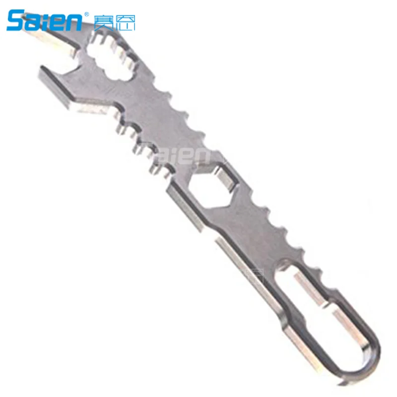 Outdoor Camping Multi-Function Mini Beer Bottle Opener EDC Titanium Survival Card Pocket Keychain Tools | Спорт и развлечения