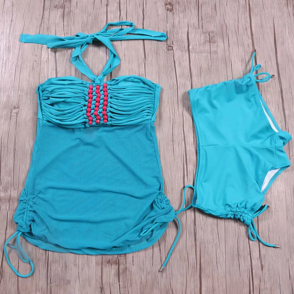 TQSKK 2019 Halter Top Платье-бикини женский купальник сексуальный комплект бикини