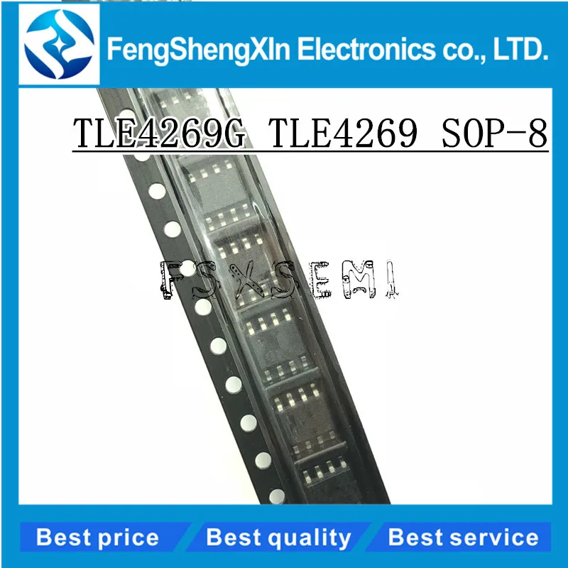 

10pcs/lot New TLE4269G TLE4269 4269G SOP-8 Linear regulator chip