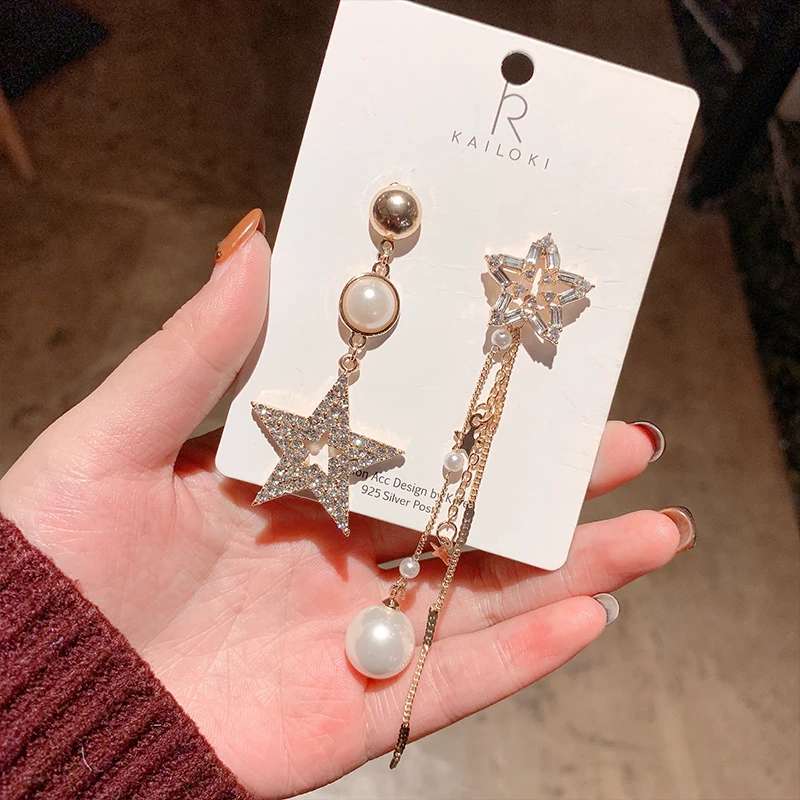 Корейские серьги гвоздики kolczyki oorbellen pendientes mujer brincos moda 2019 aretes de 925 Стерлинговое