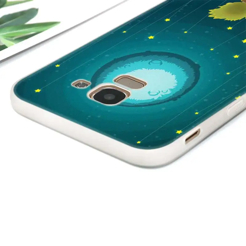 Силиконовый чехол для телефона The Little Prince With the fox матовый Samsung Galaxy j8 j7 j6 j5 j4 j3 Plus Prime