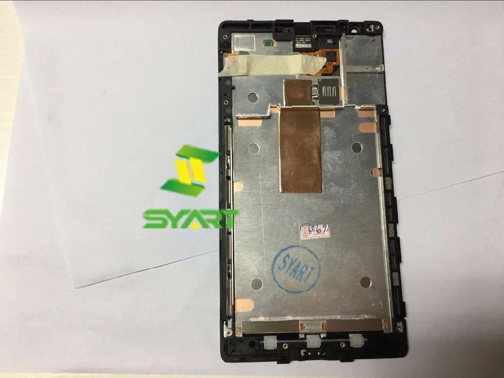 Для Nokia Lumia 1520 ЖК дисплей сенсорный экран дигитайзер сборка с рамкой Замена +