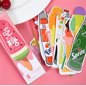 30 шт.коркоркор. бумага для десертов и напитков, Закладка, канцелярские закладки, держатель для книг, карточка для сообщений, школьные принадлежности, бесплатная доставка