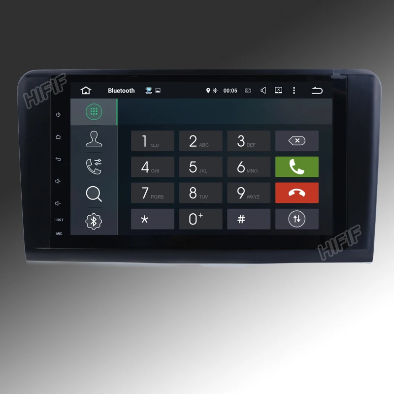 HIFIF Android 7 12 два Din 9 дюймов Автомобильный радиоплеер для Mercedes/Benz/GL ML класса W164 X164 ML350