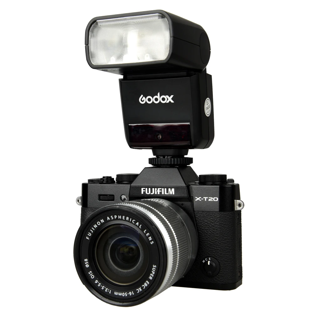 Вспышка Godox TT350F Mini Speedlite для Fujifilm X-T20 TTL HSS GN36 1/8000S 2 4G Беспроводная