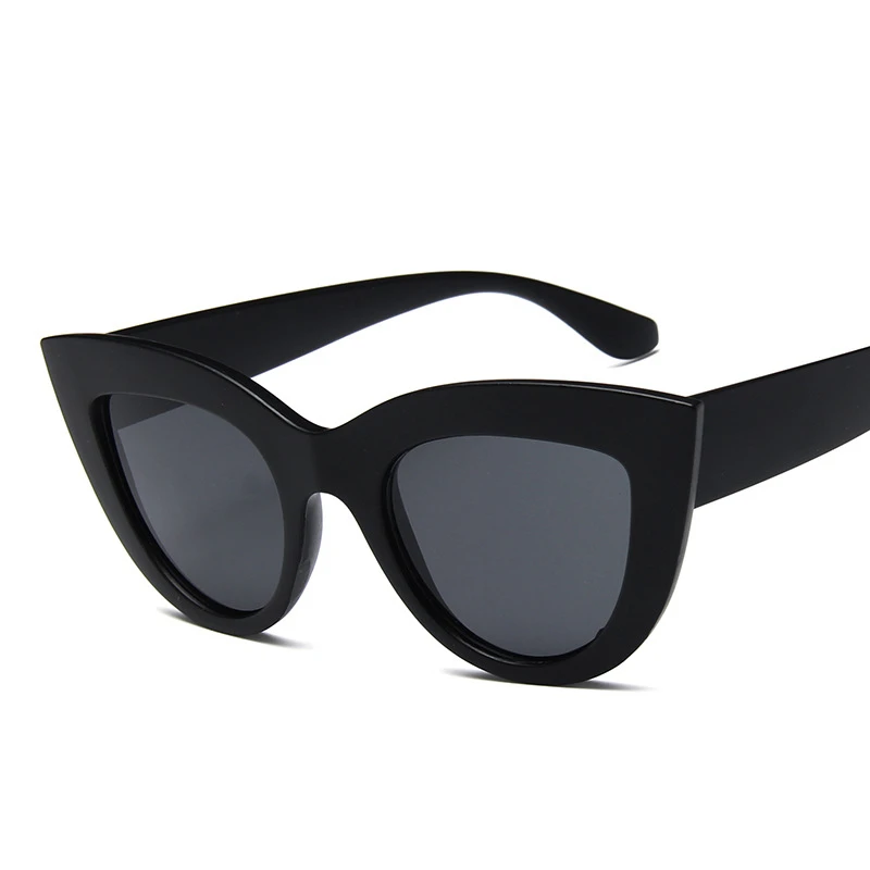 Vintage Cat Eye Sunglasses Women Trend Ladies Outdoor Personality Sun Glasses Color UV400 Shades for W Eyewear SL022 | Аксессуары для