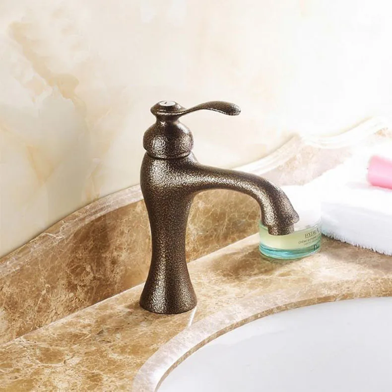 2017 новое поступление модный Римский бронзовый кран для раковины Твердый
