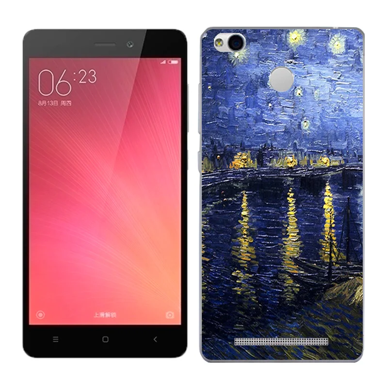 11 Чехол для Xiaomi Redmi 3 Pro 3s Redmi 3s с пейзажем, задняя крышка для телефона для Redmi 3 Pro 3 S 3 S Pro, мягкий силиконовый чехол - Цвет: 11