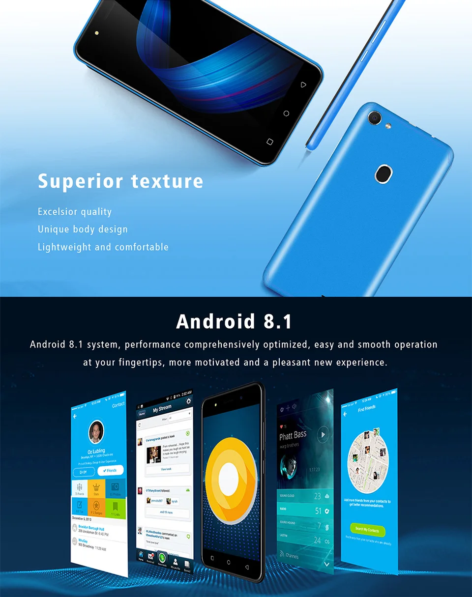 XGODY X6, 3G, две sim-карты, смартфон, Android 8,1, Oreo, мобильный телефон, четыре ядра, 1 Гб+ 8 Гб, 2500 мАч, gps, Bluetooth, WiFi, мобильный телефон