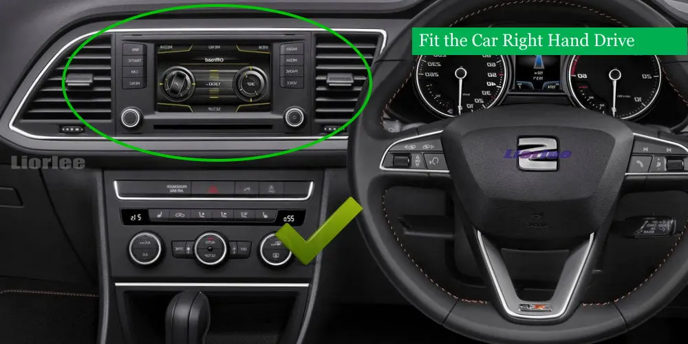 Автомобильный Радио dvd-плеер gps-навигация для SEAT Leon 5F 2012~ Android HD Displayer система аудио видео стерео в тире головное устройство