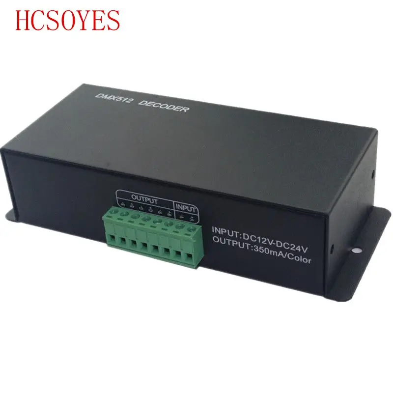 

(1pcs/lots) DC12-24V constant current DMX-KA-HL-700MA DMX512 decoder led controller use for led strip led lamp