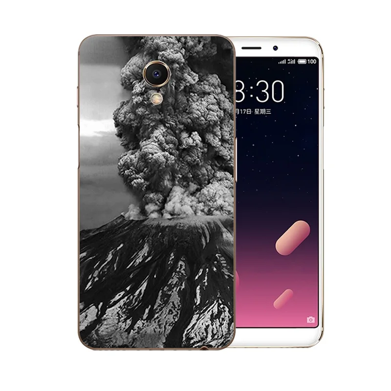 5.7 inch For Meizu M6S Phone Case Silicone Soft TPU Capa for New Perfect Design Volcanic Pattern Full Protection Funda |