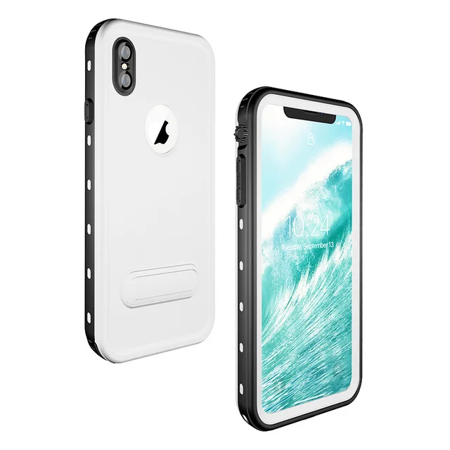 Брендовый Небьющийся чехол Redpepper для iPhone XS MAX IP68 Водонепроницаемая серия для дайвинга подводный противоударный чехол для iPhone