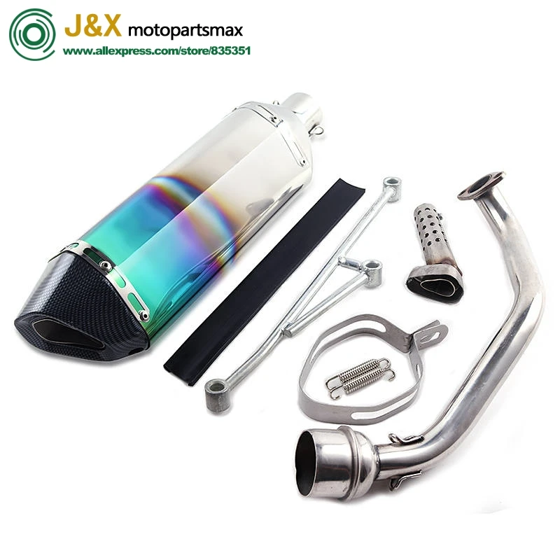 Выхлопной глушитель для мотоцикла и скутера GY6 125 150 YOSHIMURA запчасти 157QMJ 152QMI|motorcycle