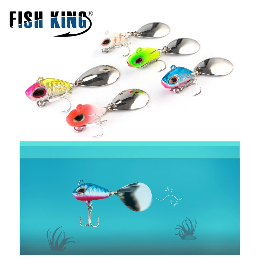 Рыболовная приманка FISH KING в виде ложки 10 г 15 5 цветов | Спорт и развлечения