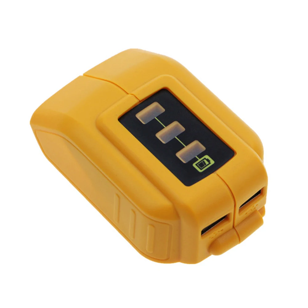 ELEOPTION DCB090 DCB184 12 В/20 В макс usb Источники питания для Dewalt аккумуляторные Мощность USB