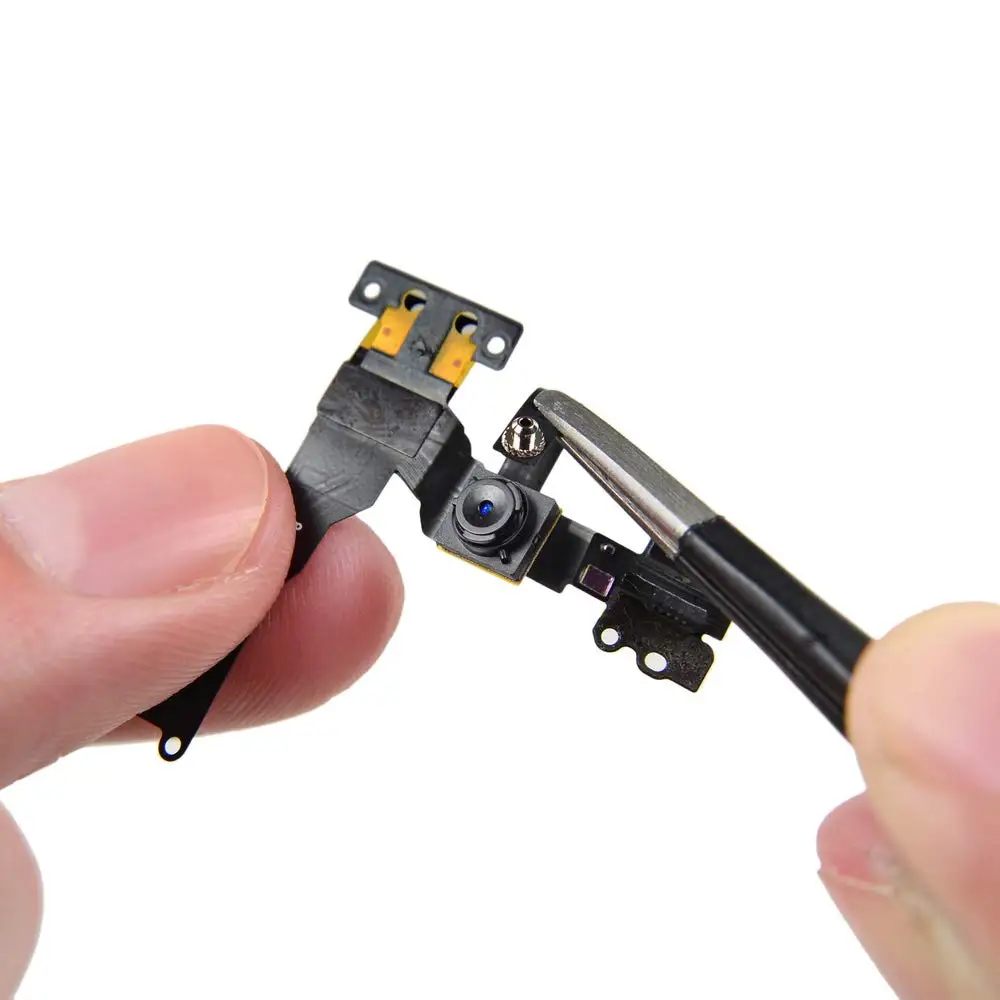 Для iPhone 5 5c 5S 1 2 MP фронтальная камера модуль датчик приближения + микрофон гибкий