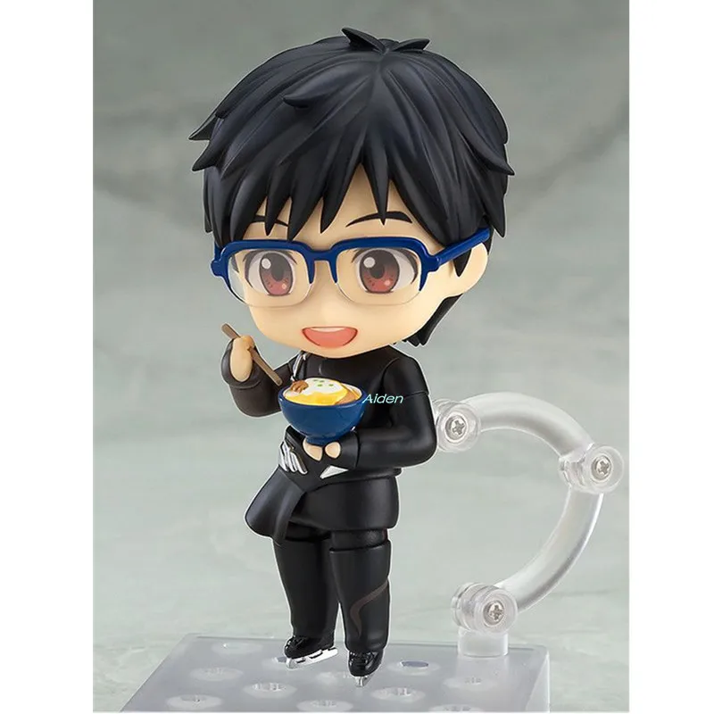 4 &quotQ версия Nendoroid #736 YURI! На льду катсуки Yuri Рождественский подарок ПВХ фигурка