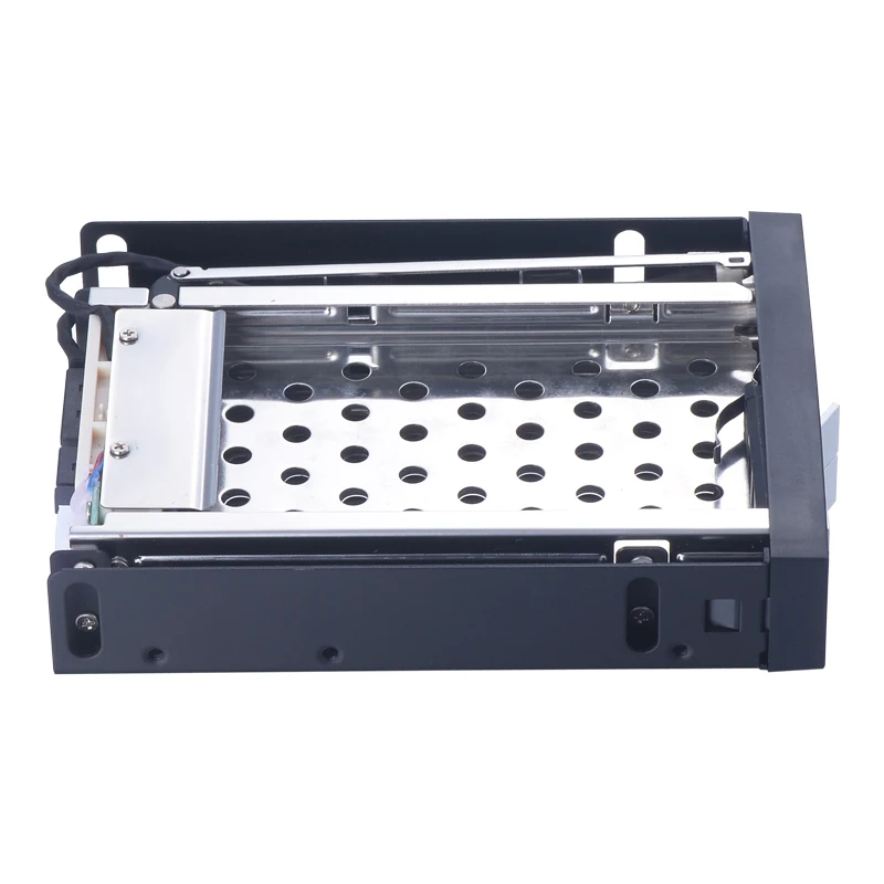Uneatop dual bay 2.5 inch SATA internal hdd mobile rack  for floppy pc bay hot swap hdd enclosure
