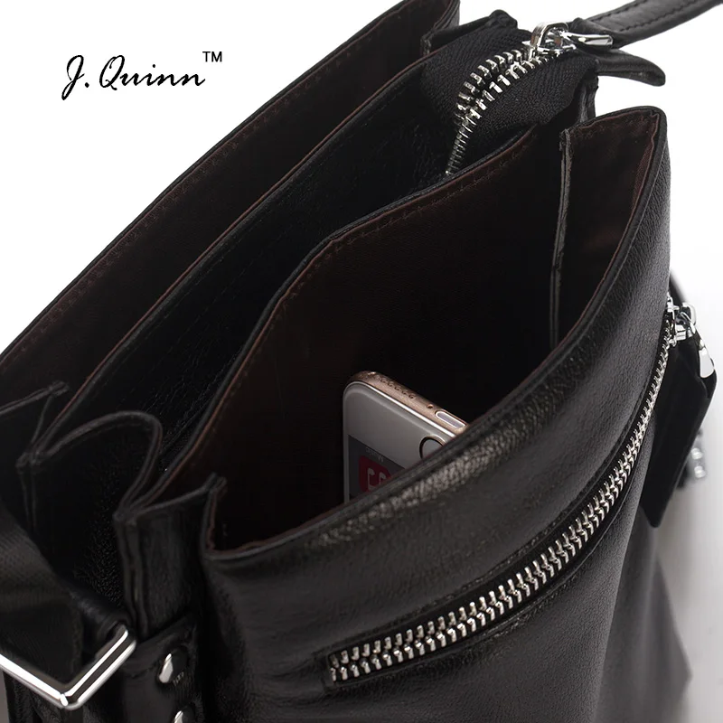 J.Quinn мужские сумки-мессенджеры из натуральной кожи дизайнерские сумки