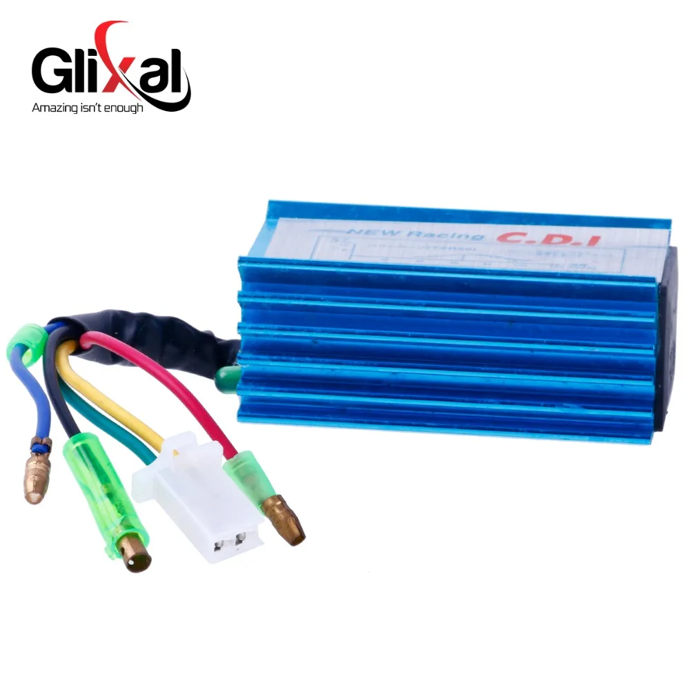 Glixal Jog 50cc 72cc MINARELLI 1PE40QMB двигатель Скутер мопед высокая производительность AC Racing CDI Коробка+ катушка зажигания
