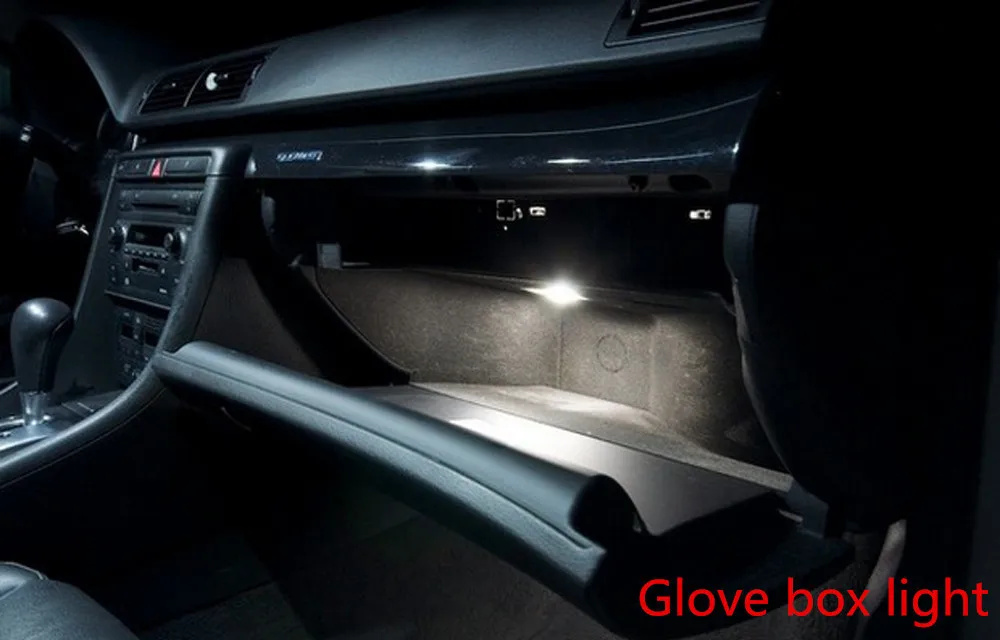 9 шт. комплект светодиодных интерьеров для Kia Sportage 2011 2012 2013 купол зеркало Glovebox