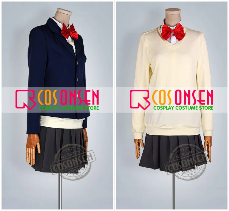COSPLAYONSEN Haikyuu! Костюм для косплея Karasuno старшей школы yokkio Shimizu женская школьная форма